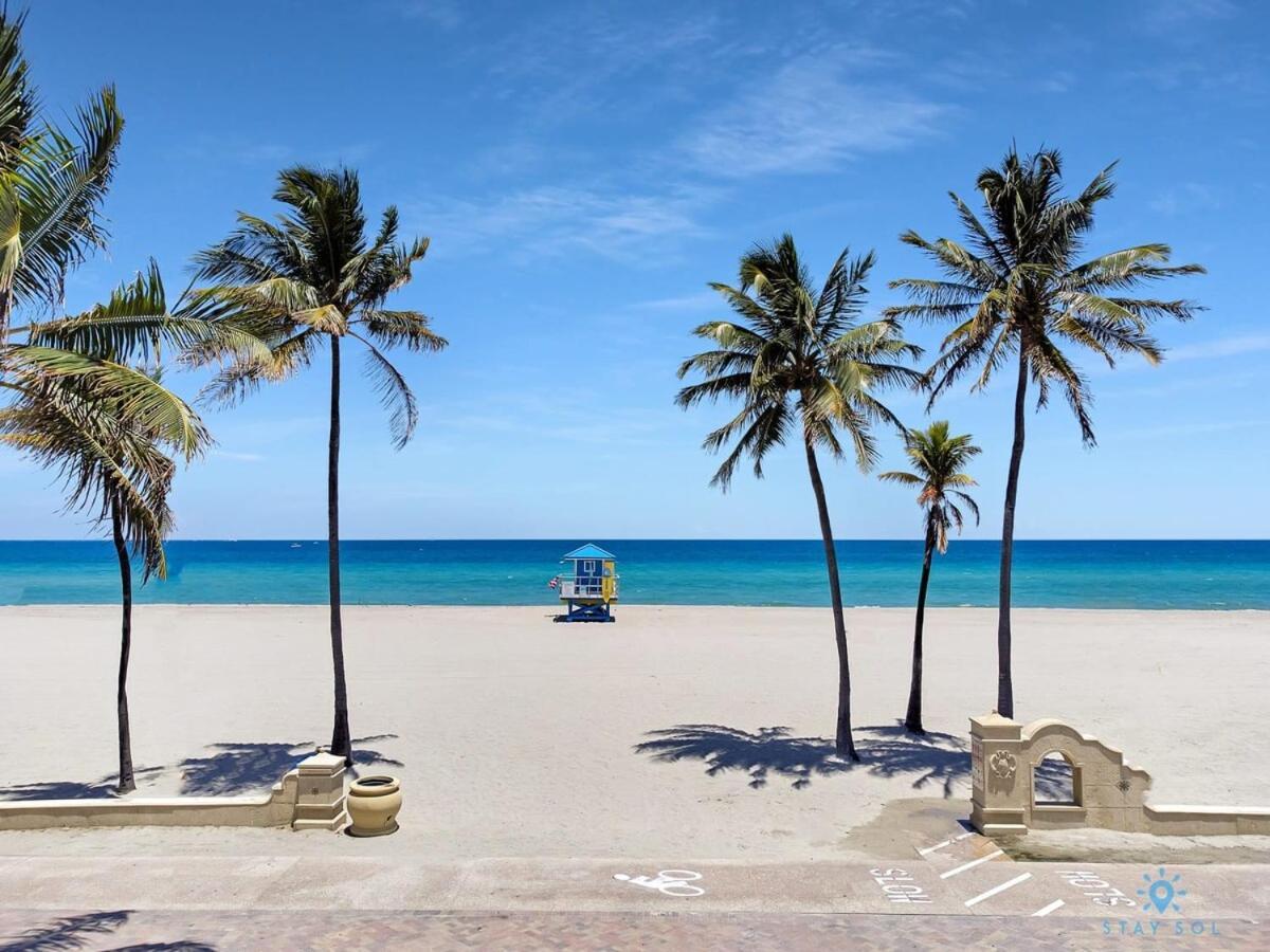 Free Parking, Bay View, Pool, Step To Beach Hollywood Exterior foto